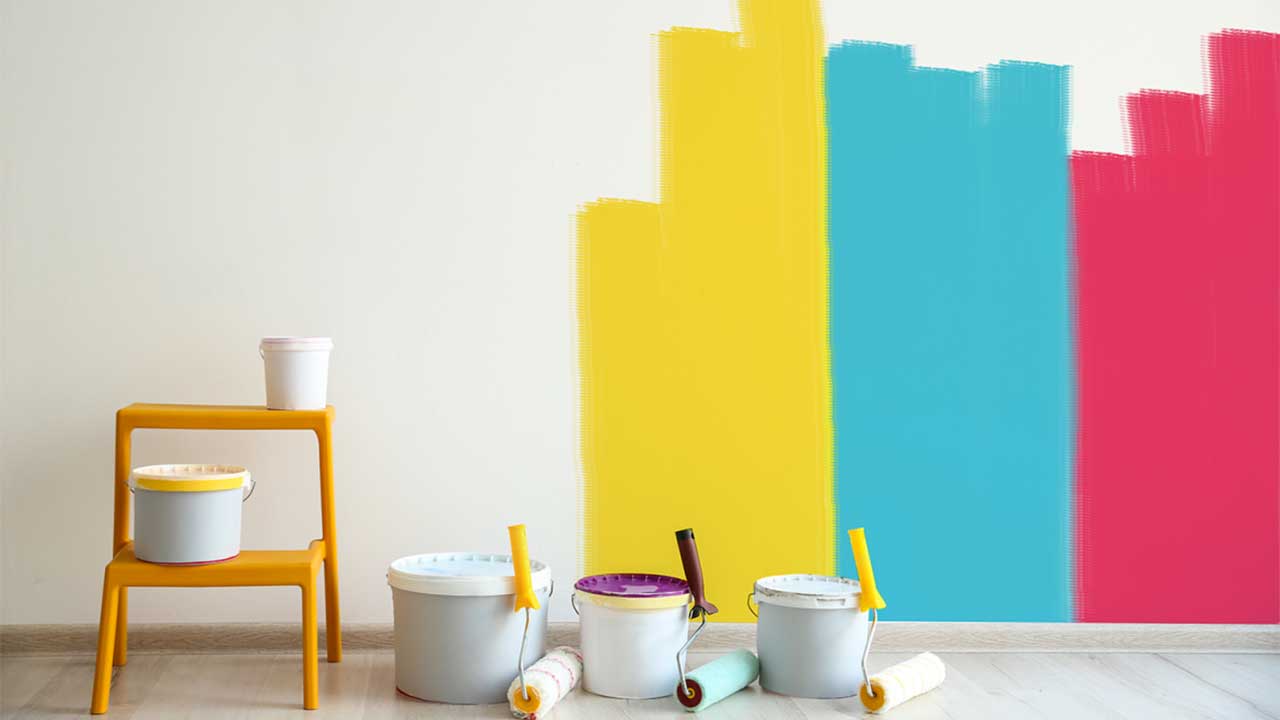 Köşk iç cephe boyama